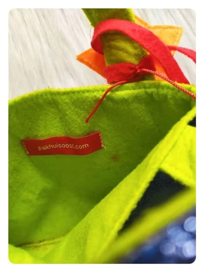 Petit sac à main fille paillettes et feutrine - photo numéro 3