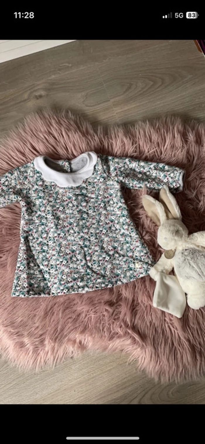 robe petit bateau liberty 6 mois