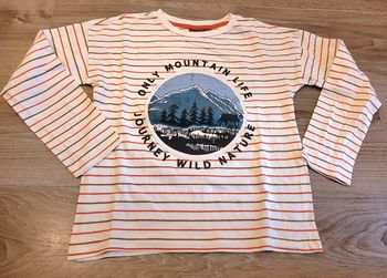 Tee-shirt à rayures Sergent Major 8 ans