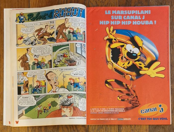 Ancien journal de mickey N°2496 avec 1 plateau de jeu 2000 vintage - photo numéro 6