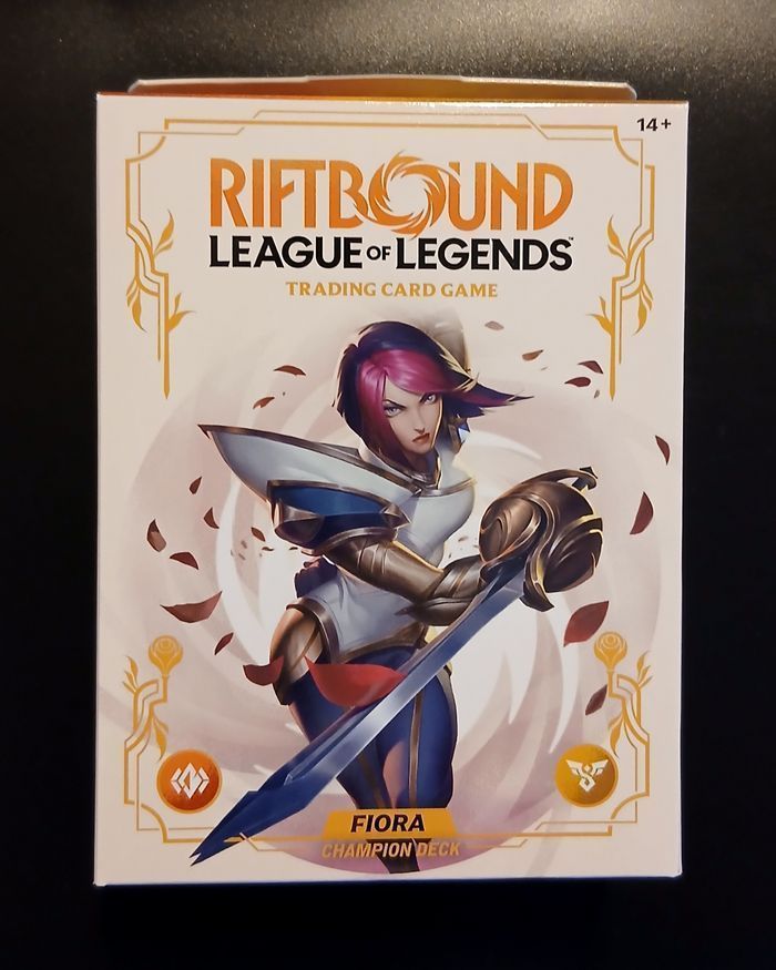 RIFTBOUND Deck Fiora – 1ère édition Spiritforged (SCELLÉ) - photo numéro 1