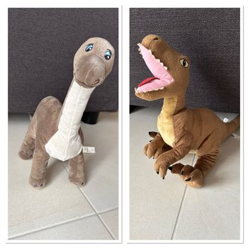 Lot 2 Doudous dinosaure