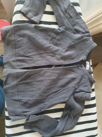 Gilet gris dpam