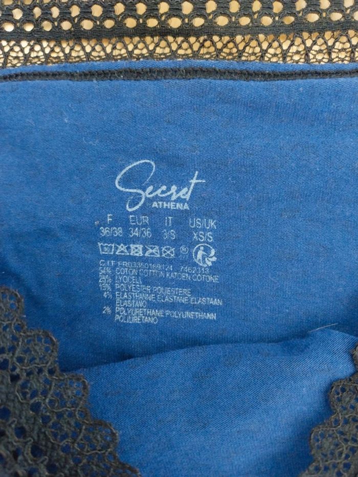 Culotte de règles secret athena neuve taille 36 38 bleue - photo numéro 2