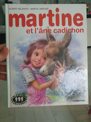 Martine et l'âne cadichon
