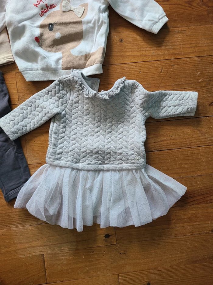 Lot 6 mois fille orchestra / petit bateau/ kiabi - photo numéro 7