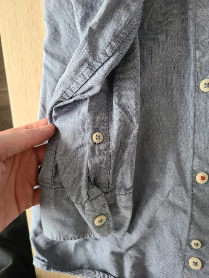 Chemise effet jeans celio taille M - photo numéro 3