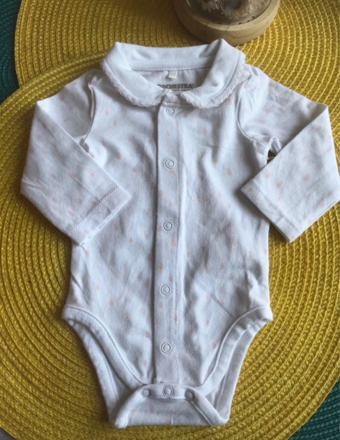 Body manche longue orchestra fille 1 mois