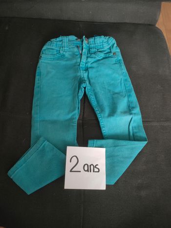 Jeans bleu bébé garçon 2 ans orchestra