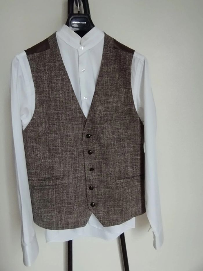 Gilet homme Armand Thierry + chemise offerte + housse 🧥 - photo numéro 2