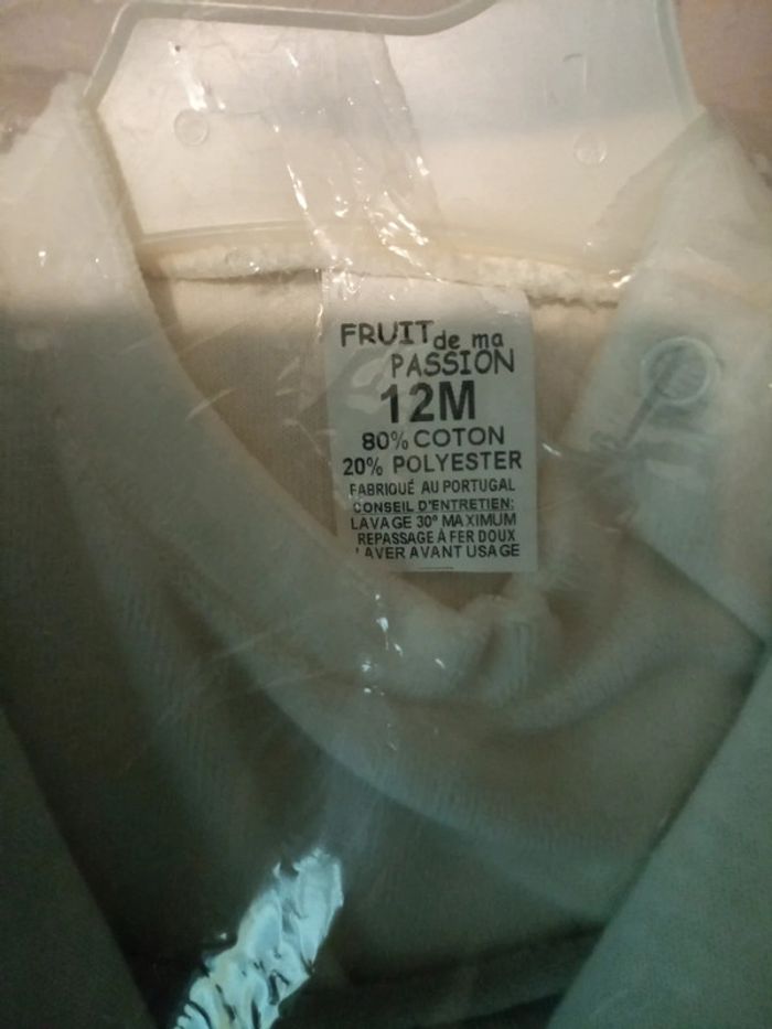 Ensemble garçon hiver comprenant un manteau à capuche, une salopette et un haut chaud - photo numéro 3