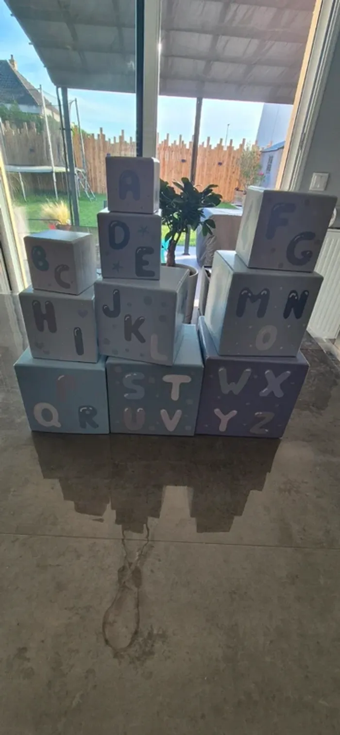 Boite empilables multiface pour enfants - photo numéro 4