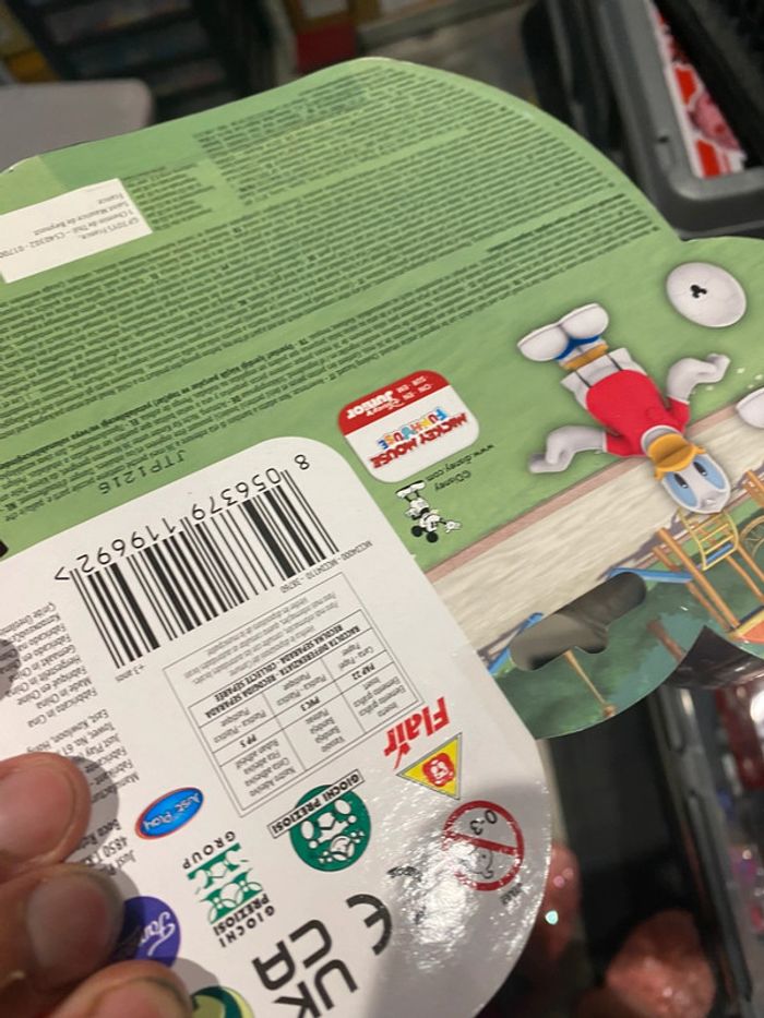 Ser figurine disney mickey footballeur - photo numéro 2