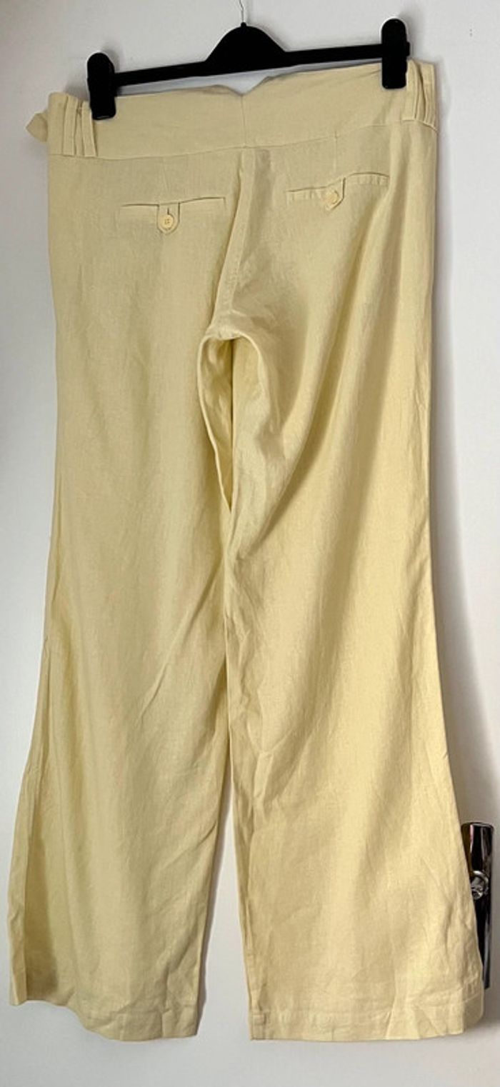 Pantalon large léger avec ceinture Taille 42 - photo numéro 5