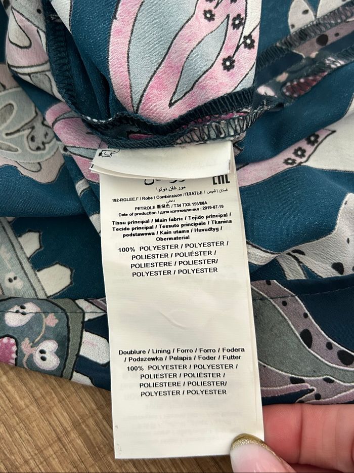 Robe imprimée neuve à manches courtes Morgan taille 34 (valeur 70€) - photo numéro 10