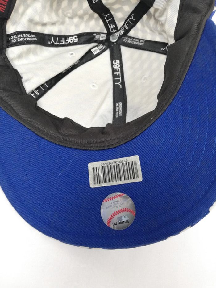 Casquette new York Yankees baseball new era motifs bleu taille 7 - photo numéro 8