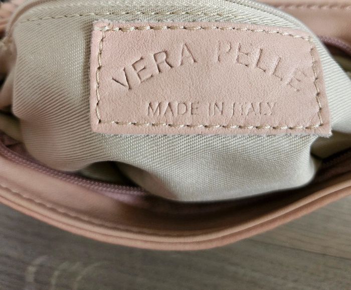 Sac à main cuir rose Vera Pelle - photo numéro 2