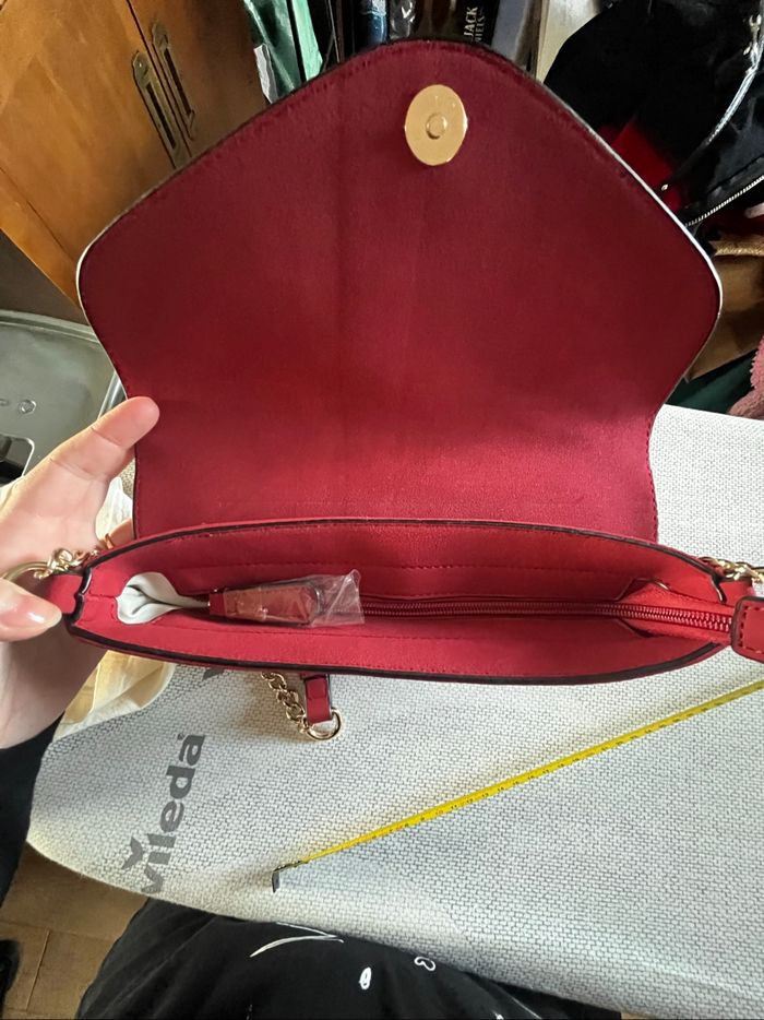 sac rouge suédine ANDRÉ - photo numéro 8