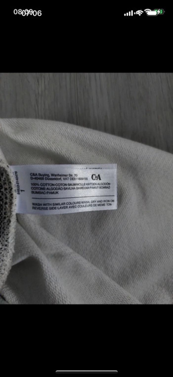 Jupe C&A taille 10 ans - photo numéro 4