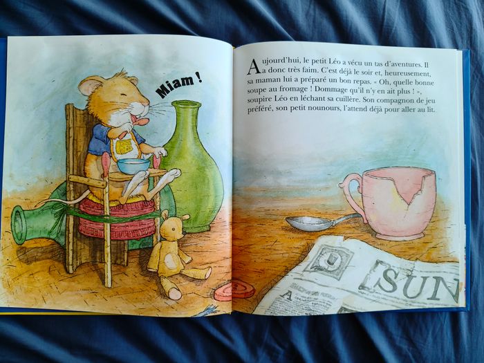 Lot de livre Léo le souriceau de Trifora - photo numéro 2