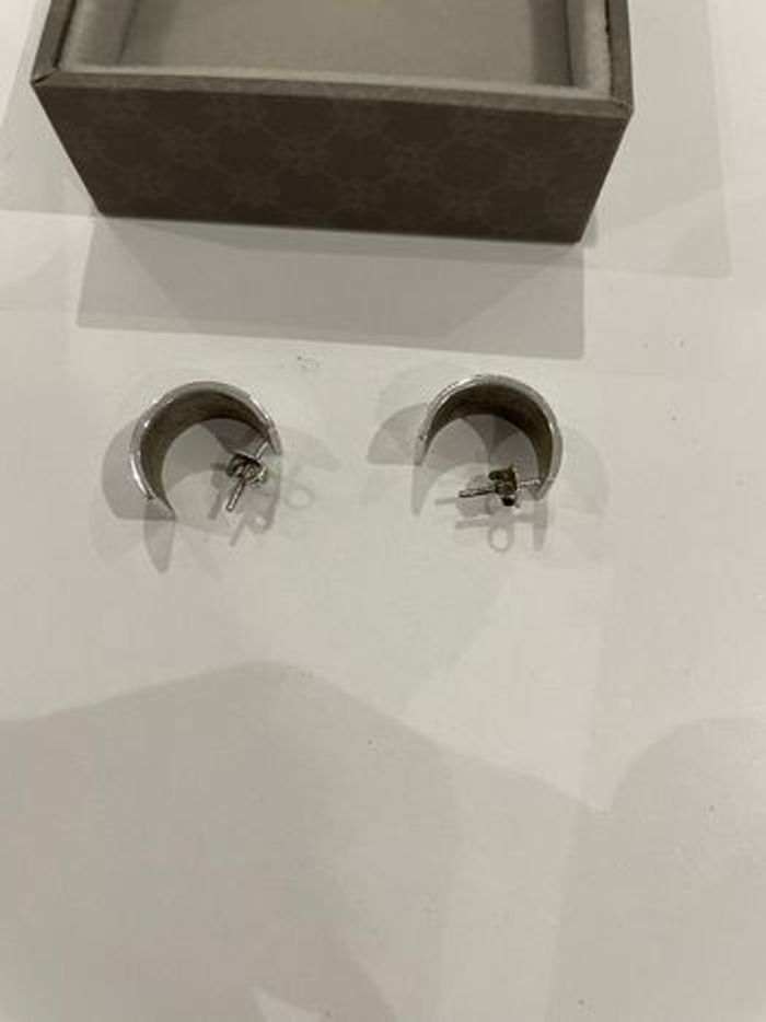 Boucles d’oreilles argent Kenzo - photo numéro 3