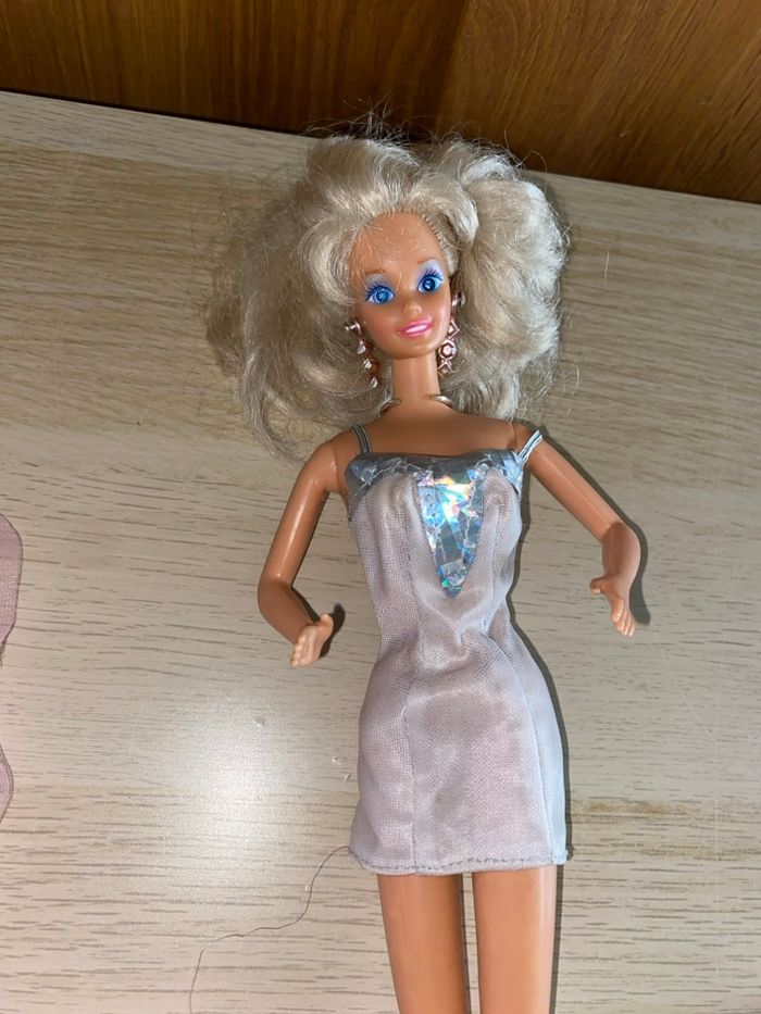 Barbie Mattel poupée diamant yeux sparkle eyes 1991 - photo numéro 5