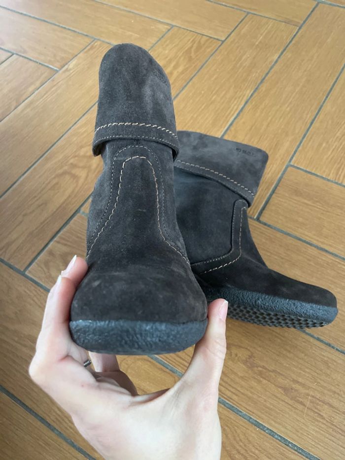 Bottines compensées geox 35 - photo numéro 4
