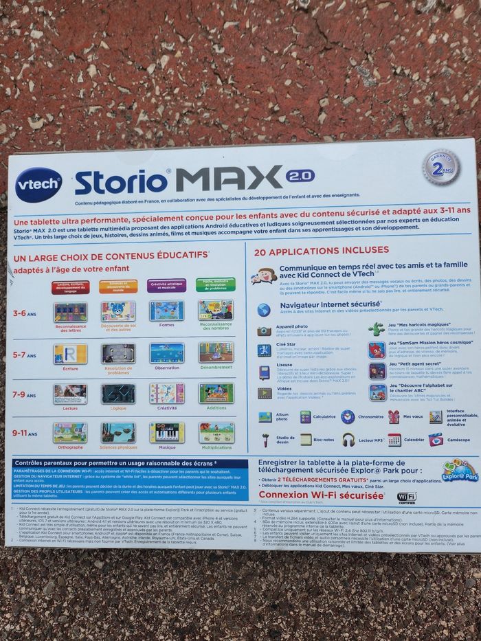 Tablette Storio Max Vetch neuf - photo numéro 2