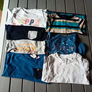 Lot tshirt manches longues