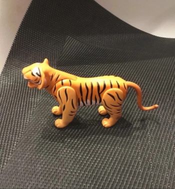 Playmobil figurine tigre roux animaux sauvages félins Wiltopia très bon état comme neuf