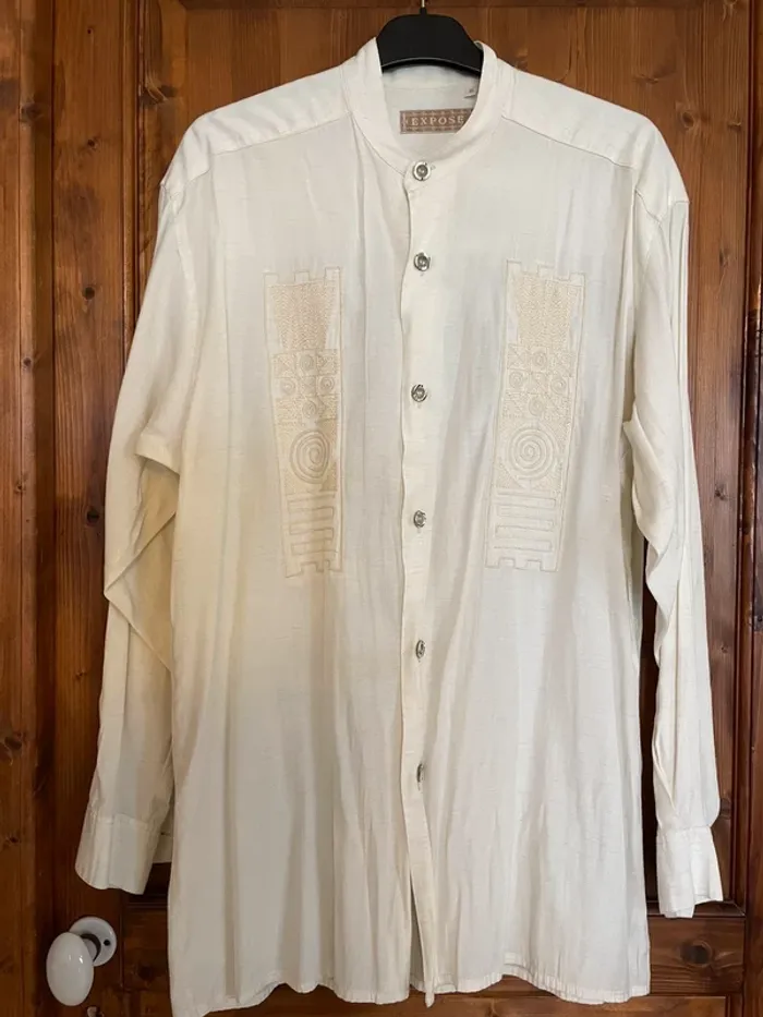 Chemise col mao