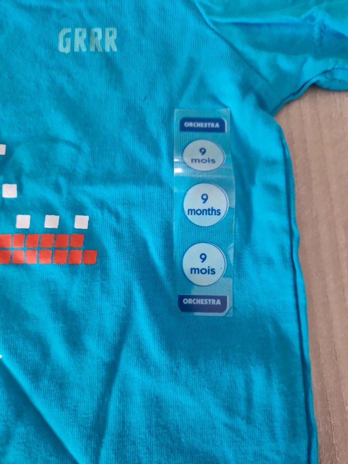 Tee-shirt bleu - photo numéro 2