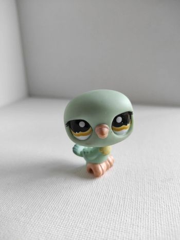 My littlest petshop oiseau pigeon 1124 #geektradelpspigeon