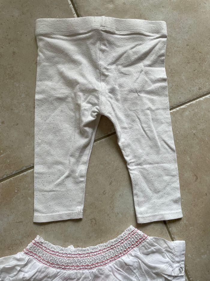 Lot de 2 t-shirts manches courtes et 2 leggings - photo numéro 7