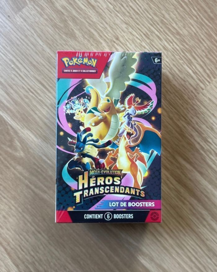Bundle Pokémon ME2.5 Héros Transcendants - Neuf et scellé d'usine (version française)
