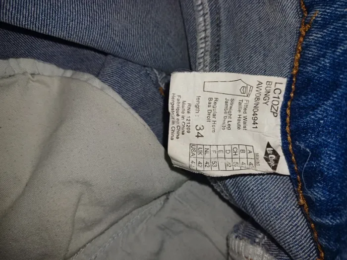 Jeans droits Lee Cooper - photo numéro 7