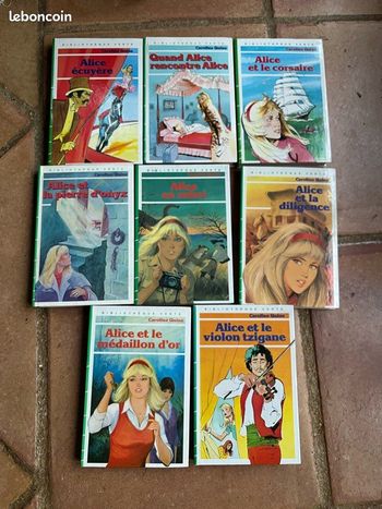 Bibliothèque Verte : Alice (en lot ou à l’unité)