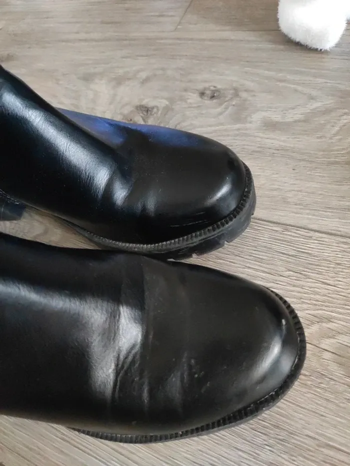 Chaussures bottines talon noir 39 - photo numéro 7