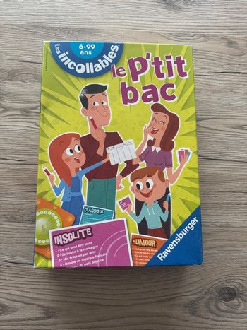 Jeu de société P’tit bac