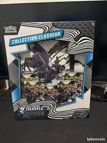 Lot coffret classeur Foudre noir + tripack Foudre noir