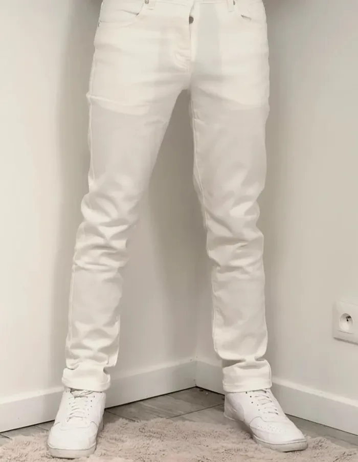 Jeans blanc - photo numéro 2