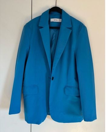 Blazer bleu XS - Bershka