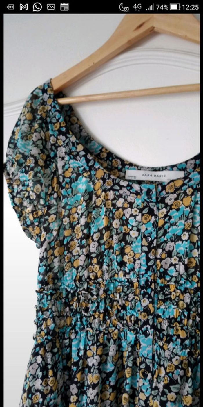 Robe à fleurs Zara - photo numéro 4