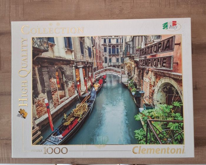 Puzzle 1000 pièces Venise canal