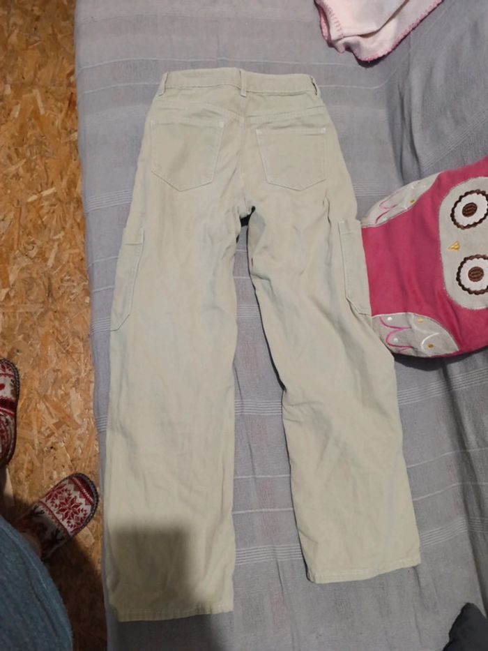 Pantalon kaki cargo taille 32 - photo numéro 5