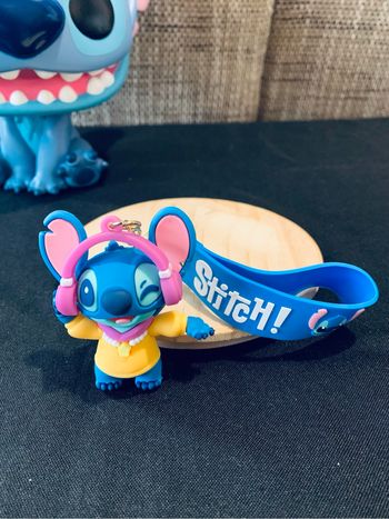 Porte-clés Stitch casque