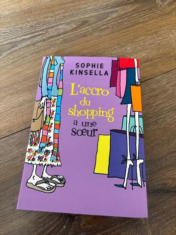 Livre l’accro du shopping a une sœur
