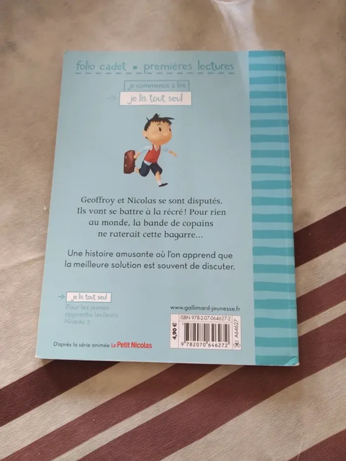 Livre "Le petit Nicolas" "Prêt pour la bagarre" - photo numéro 2