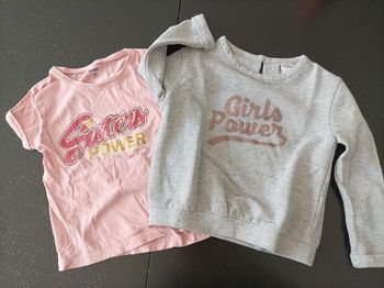 Lot fille "power" style rétro taille 3 ans