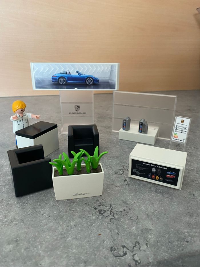 Salon Porsche Playmobil